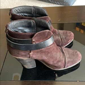 Rag and Bone Burgundy Harrow Boot Size 37.5